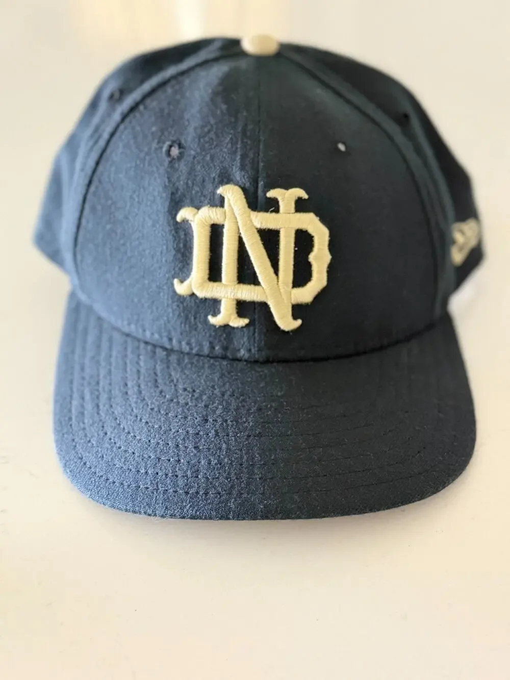 Vintage 90s Notre Dame Fighting Irish New Era Low Profile Hat Made USA NCAA